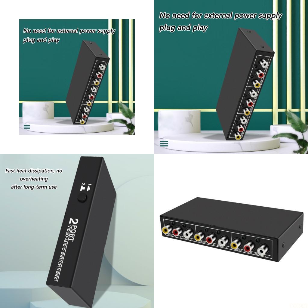 Heavy Equipment Bundle - B03F Splitter per commutatori video AV