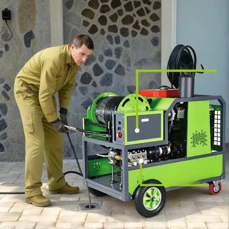 Heavy Equipment Maintenance - Macchina per la Pulizia delle Fognature
