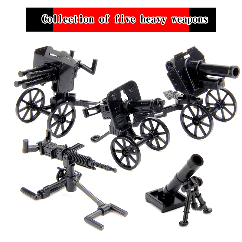 Heavy Equipment Certification - Serie di Attrezzature Militari MOC, Mitragliatrice