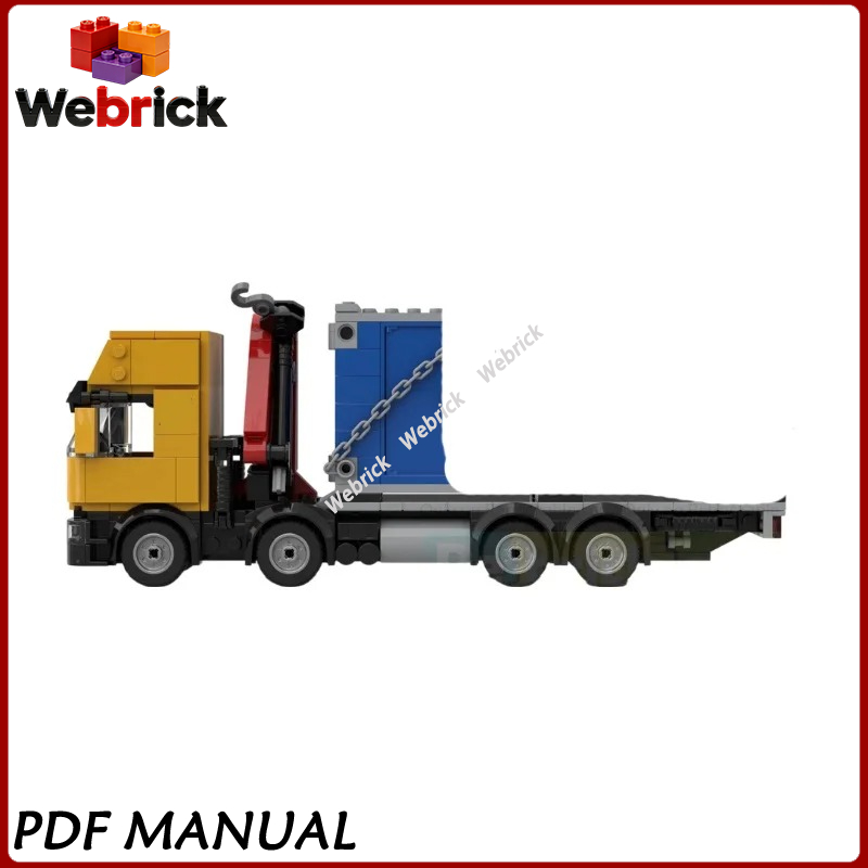 Heavy Equipment Engineering - Camion Gru 8x4 per Lavori Pesanti,
