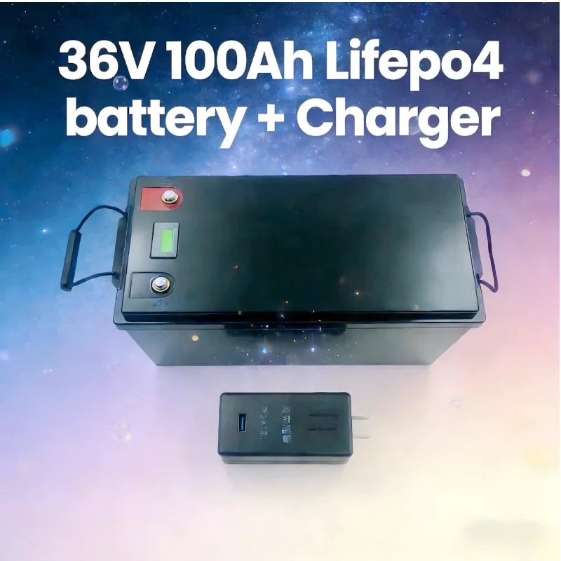 Heavy Equipment Bundle - Kit batteria LiFePO4 36V 100Ah, batteria