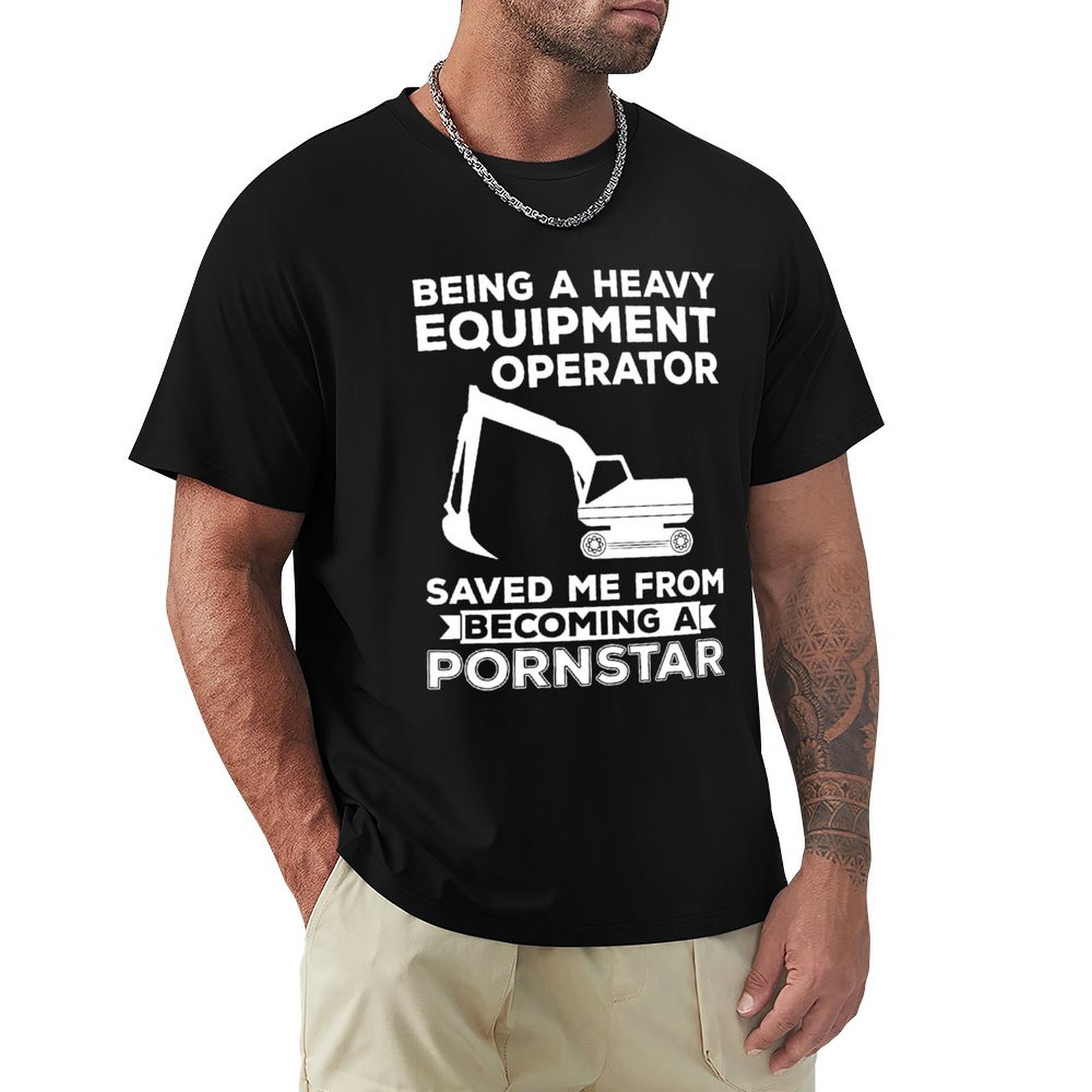 T-shirt per operatore di macch - Heavy Equipment Operations recensione e prezzo