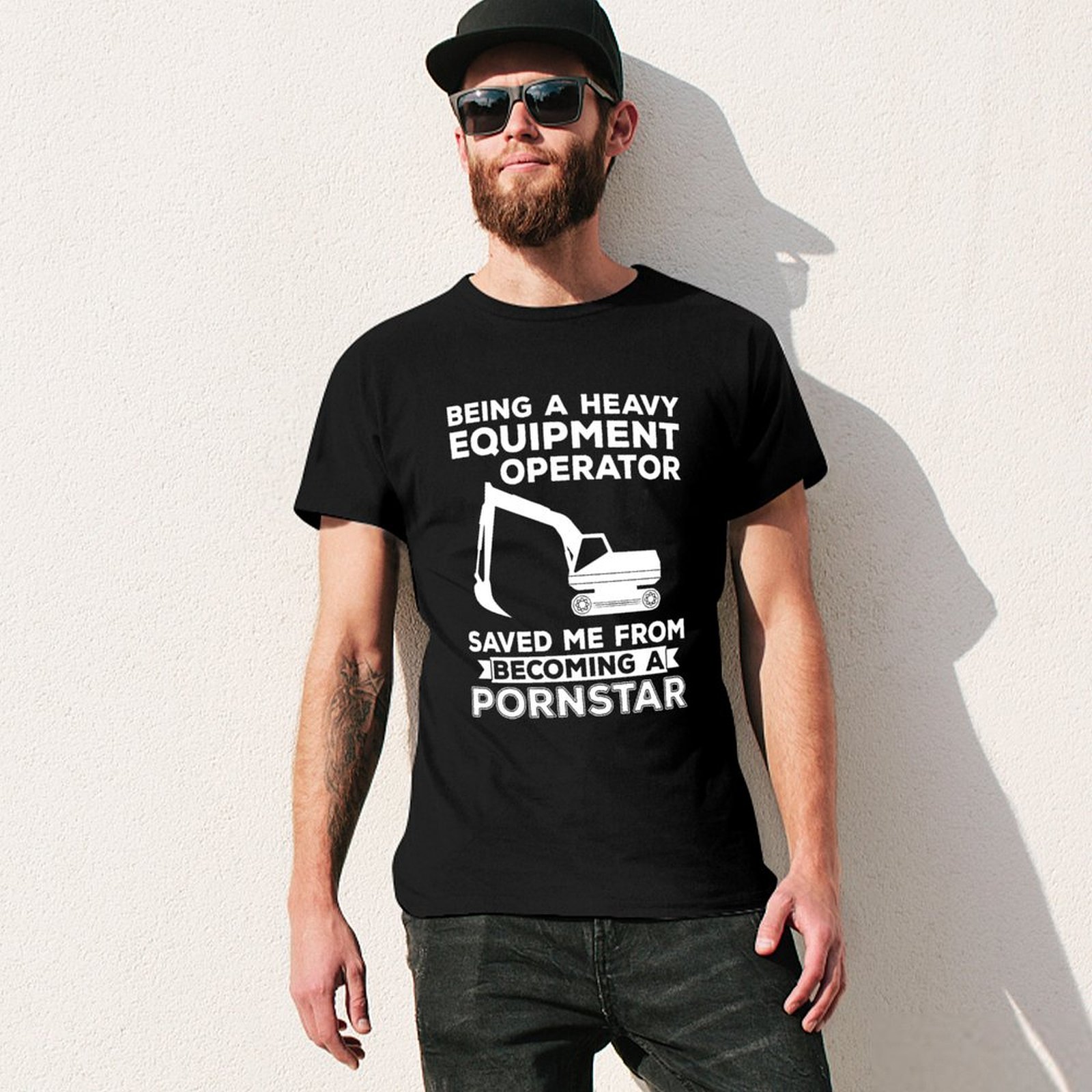 T-shirt per operatore di macch - Heavy Equipment Operations recensione e prezzo