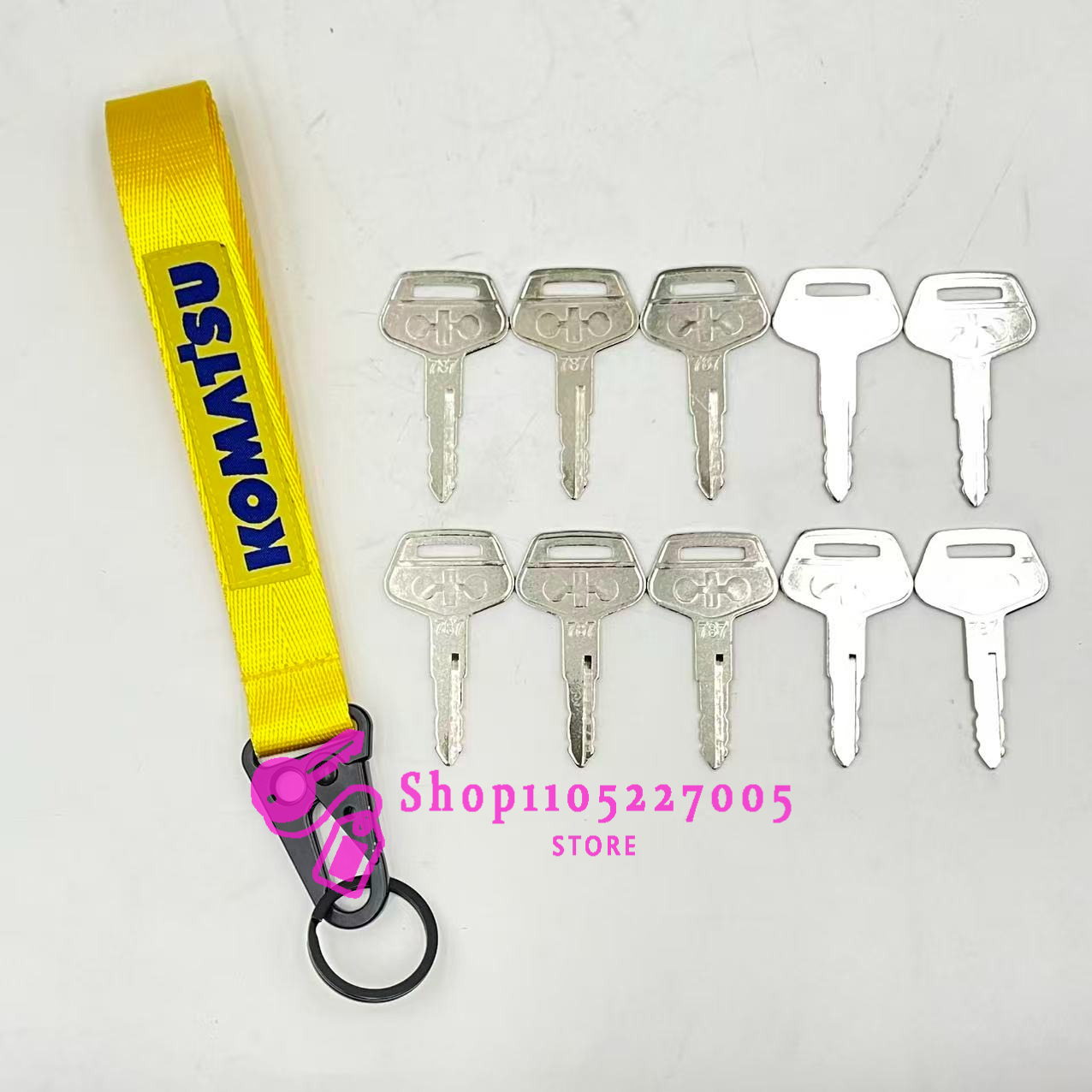 2/5/10 Pezzi Chiave 787 per Es - Heavy Equipment Key Ring recensione e prezzo