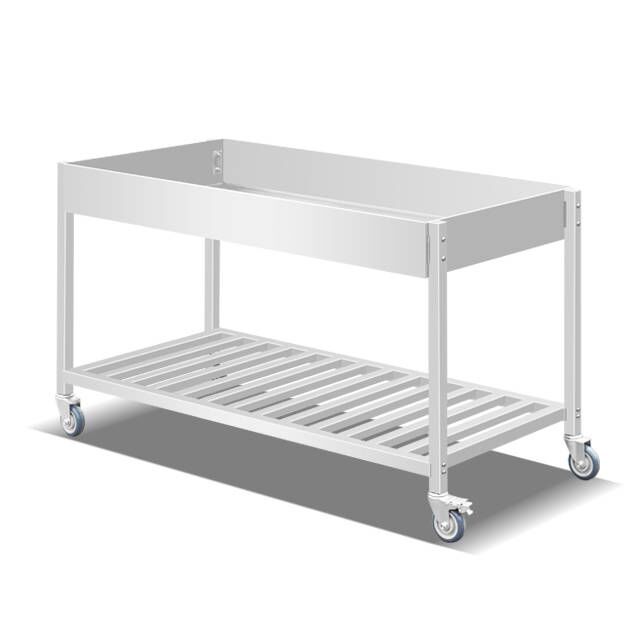 Carrello Portaoggetti in Accia - Heavy Equipment Kitchen recensione e prezzo