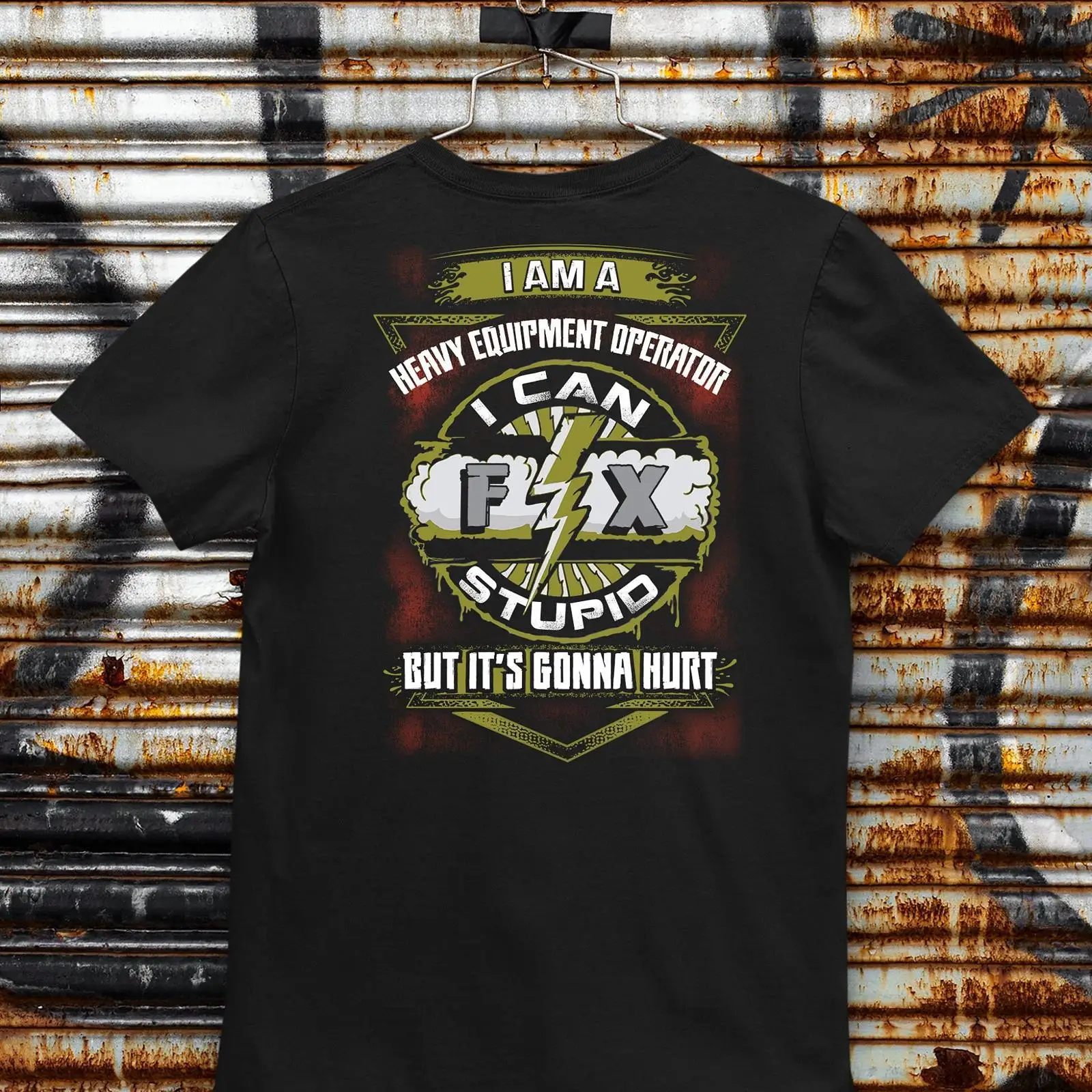 T-shirt Casual con Slogan Dive - Heavy Equipment Operations recensione e prezzo
