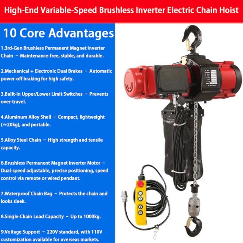 Paranco Elettrico a Catena 220 - Electric Chain Hoist recensione e prezzo