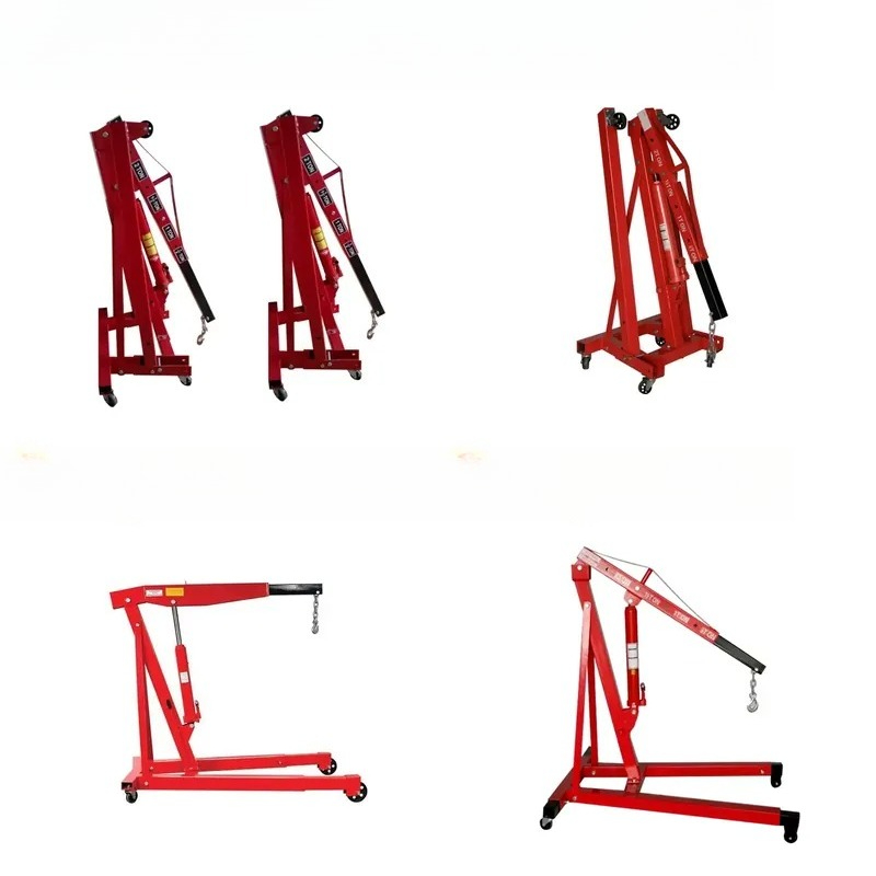 Gru idraulica portatile da 1T  - Heavy Equipment Jack Stands recensione e prezzo