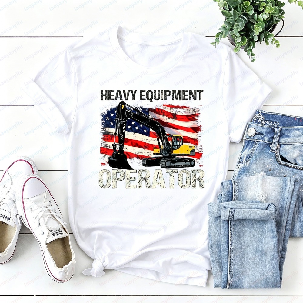 T-shirt Estiva da Uomo a Manic - Heavy Equipment Operations recensione e prezzo