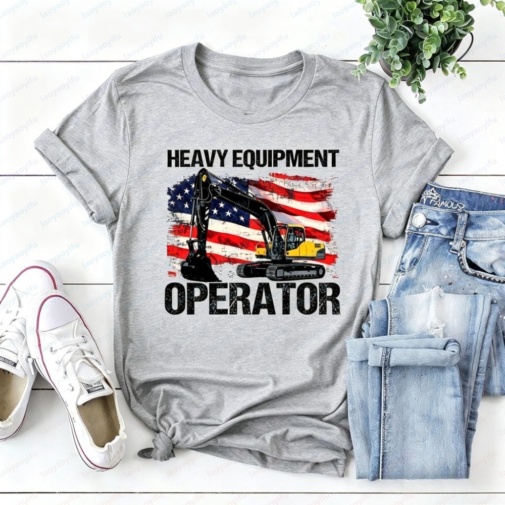 T-shirt Estiva da Uomo a Manic - Heavy Equipment Operations recensione e prezzo