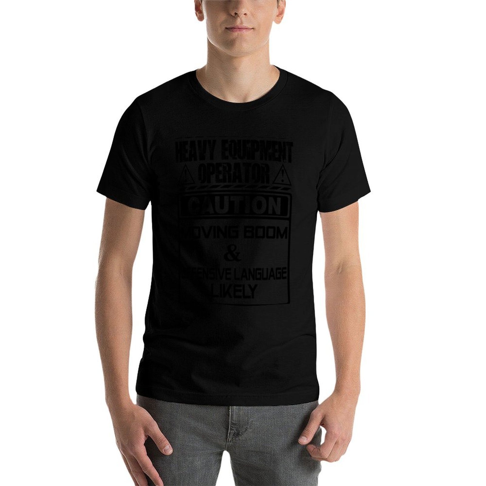 T-Shirt con Stampa in Stile Re - Heavy Equipment Operations recensione e prezzo