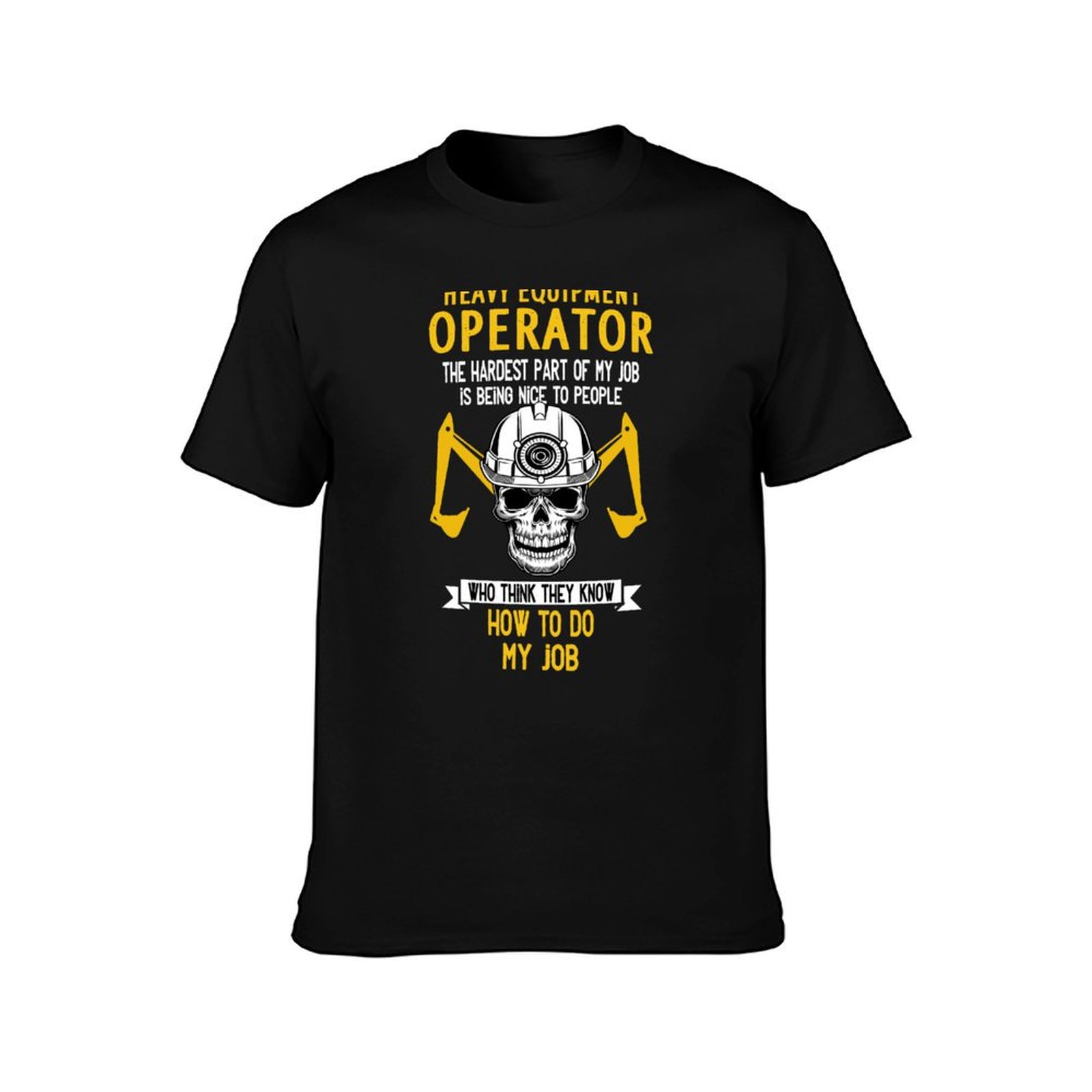T-shirt divertente per operato - Heavy Equipment Operations recensione e prezzo